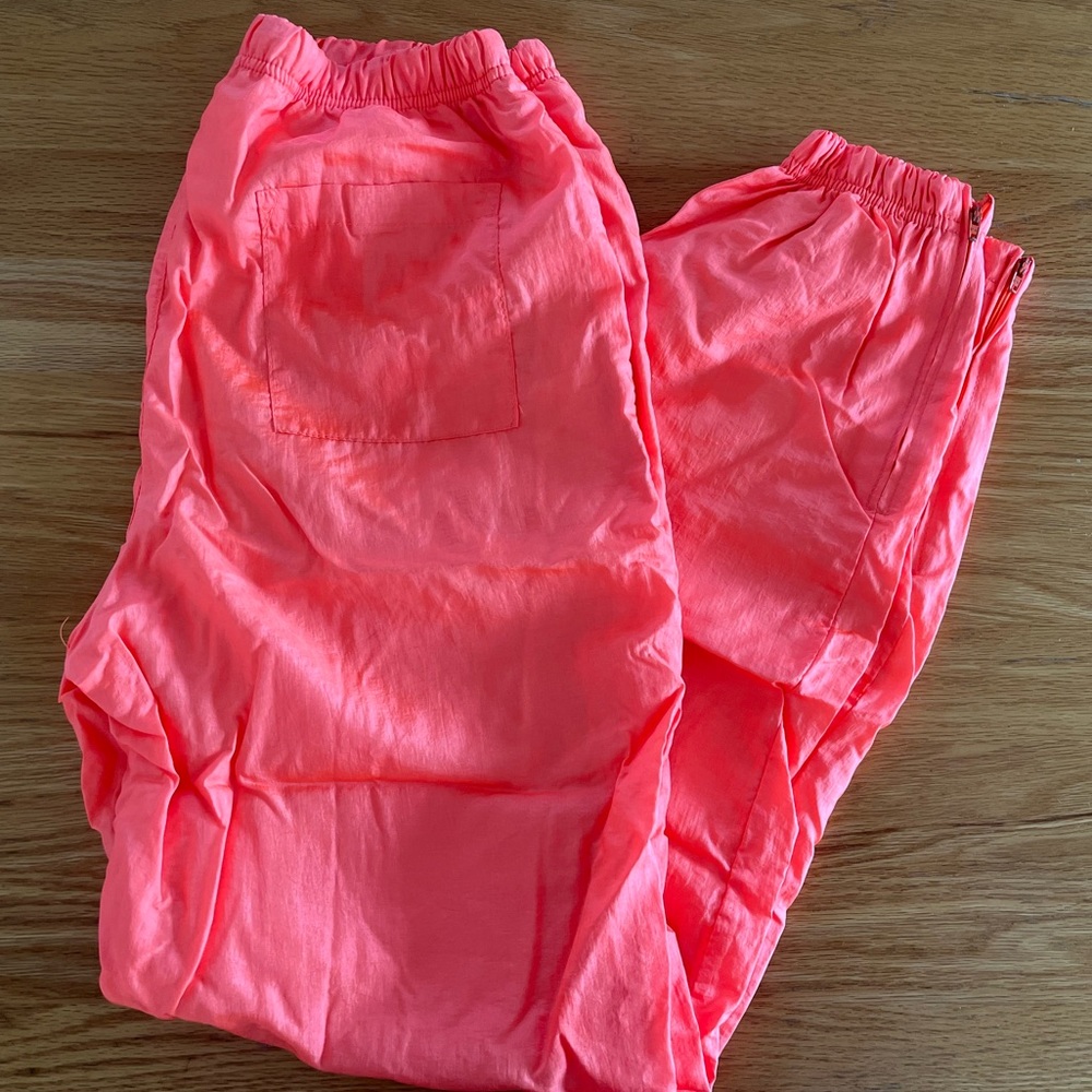 80s VINTAGE WINDBREAKER PANTS